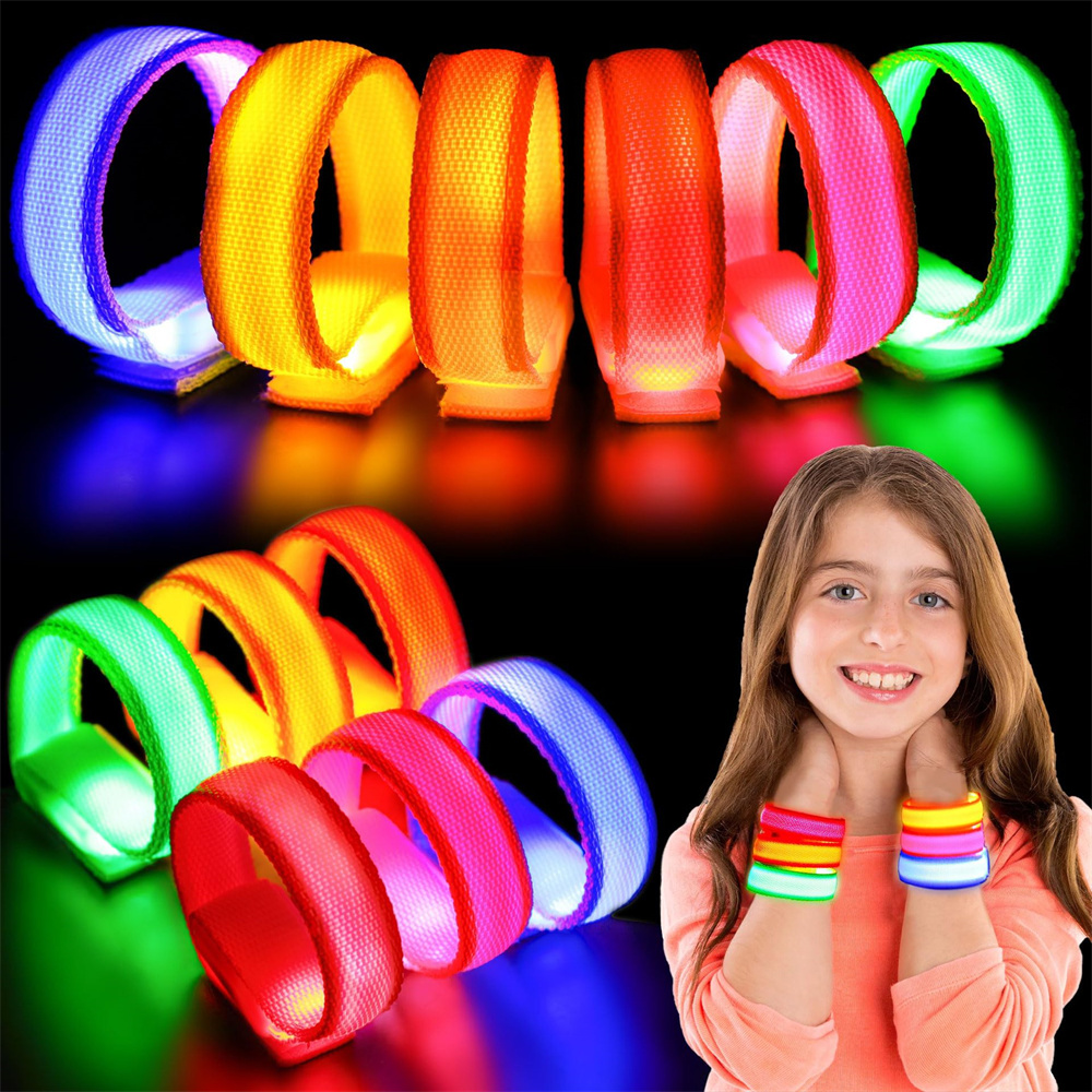 Coordinates Bracelet - Pulseira Refletora de LED, Braçadeira de