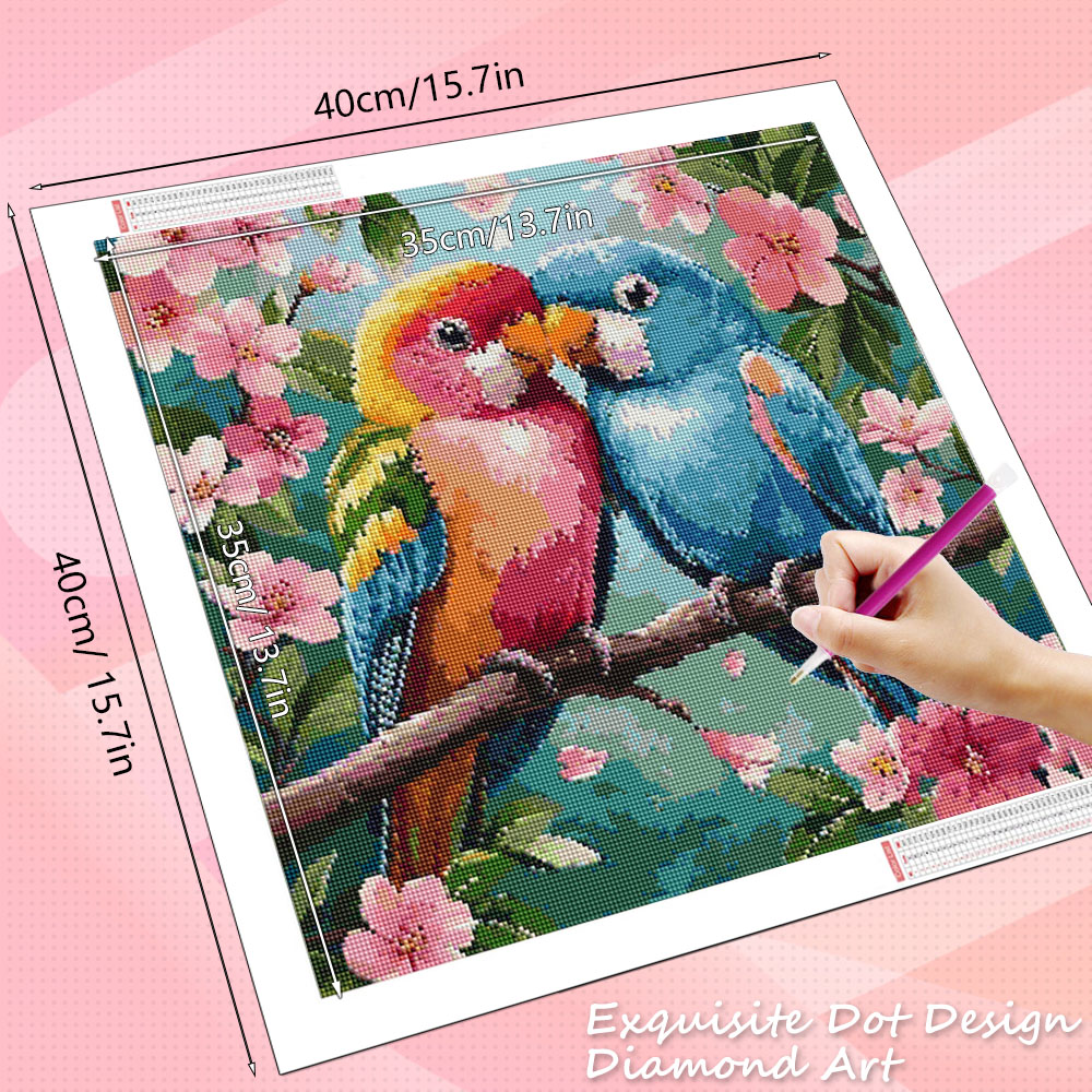 Huacan pintura diamante pássar - Photo Mosaic Print avaliação e preço