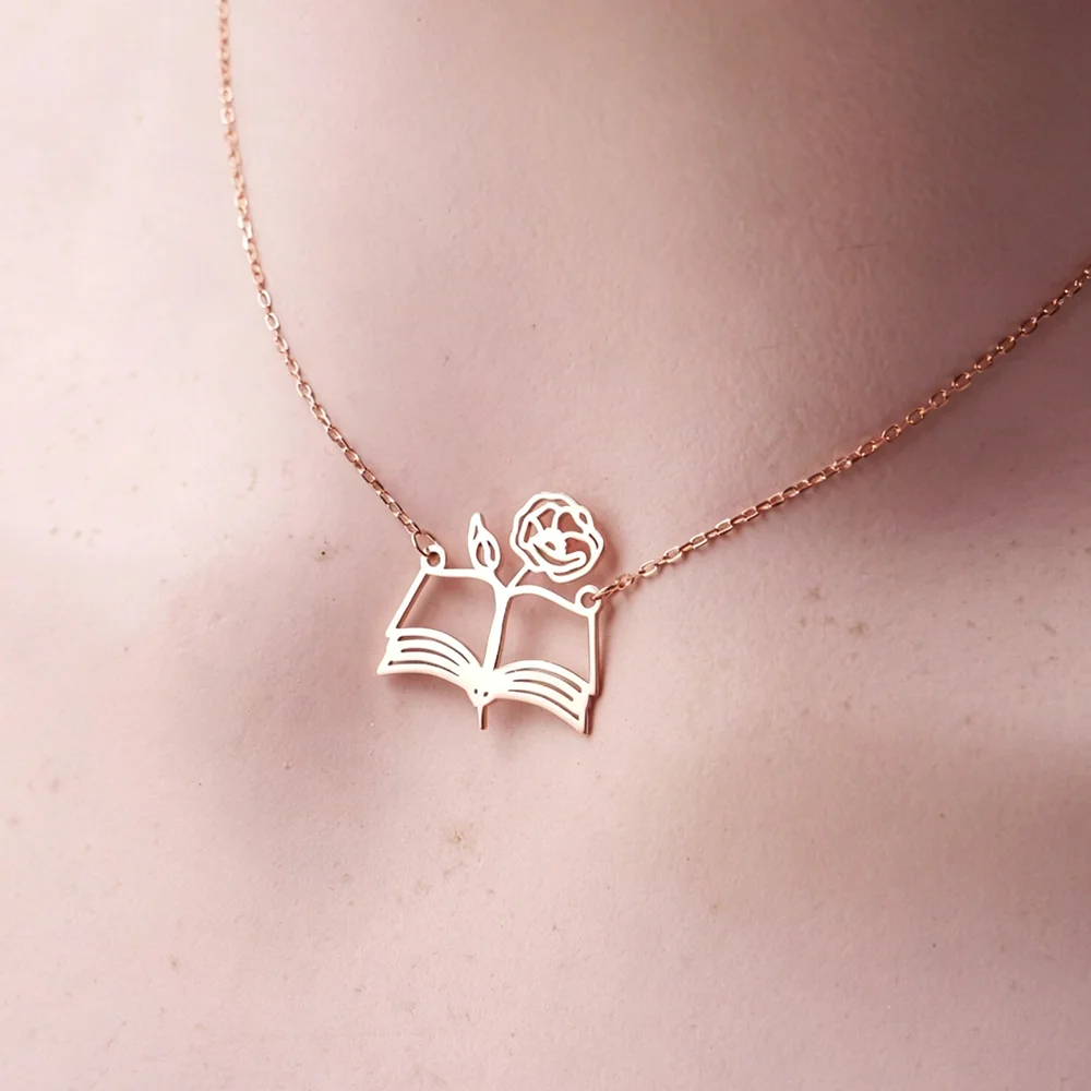 Colar com pingente em forma de - Birth Flower Necklace avaliação e preço