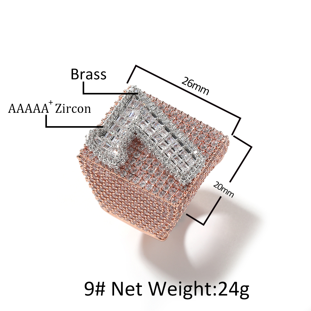 Anéis Personalizados Uwin Big  - Initial Ring Custom avaliação e preço