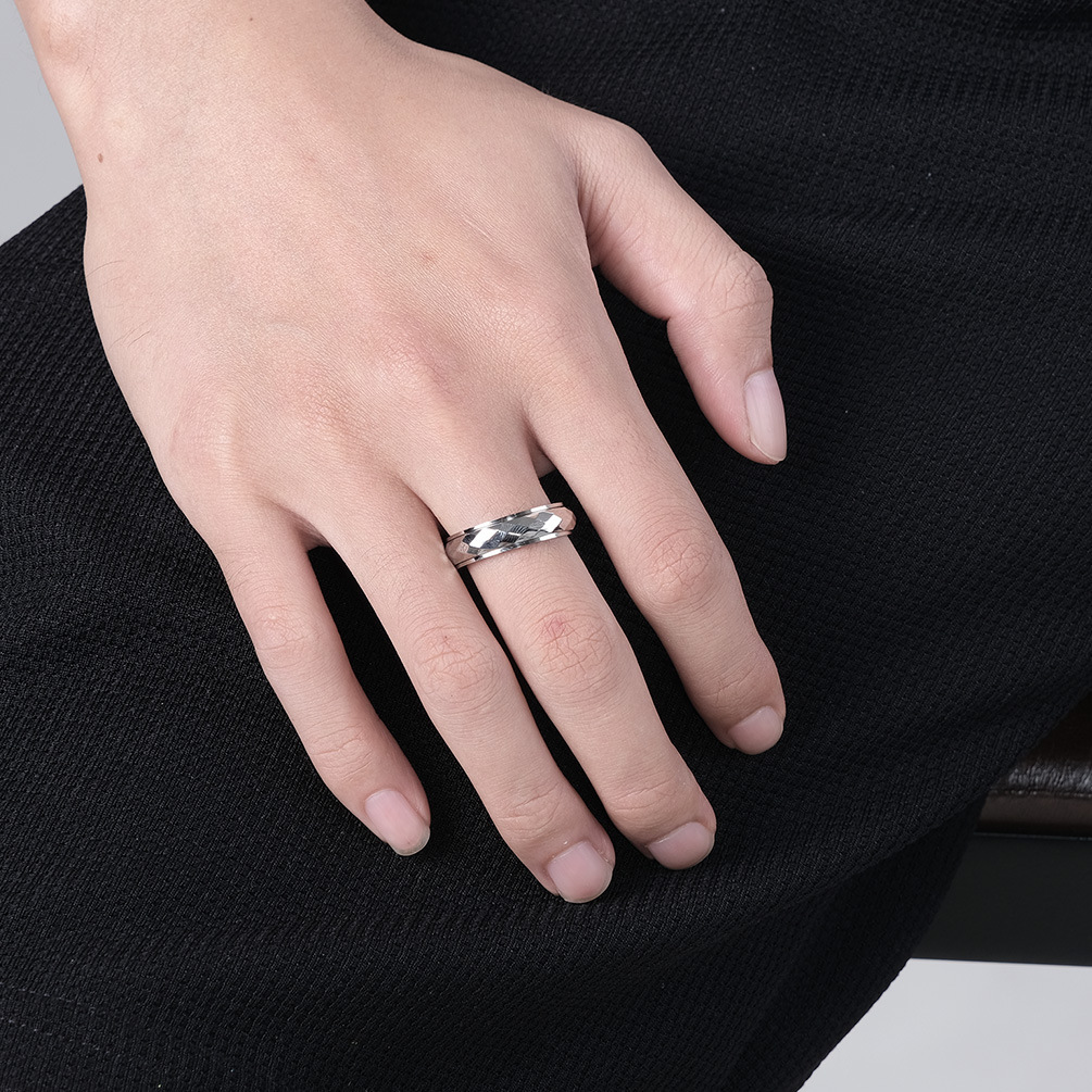 Anel de aço inoxidável anti-pr - Initial Ring Custom avaliação e preço