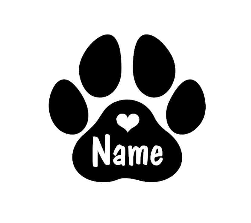 2 peças de decalque personaliz - Pet Portrait Custom avaliação e preço